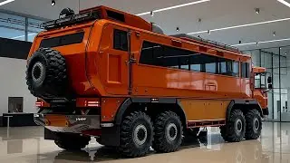 2026 CAT Titan XCamper &ndash; Ultimate 8x8 Off-Road Luxury Adventure Truck