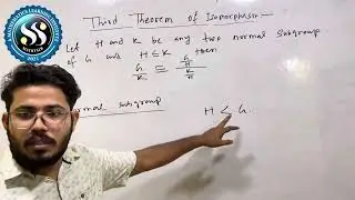 Third Theorem of Isomorphism!!(TU & 5th semester) #bscmathematics 