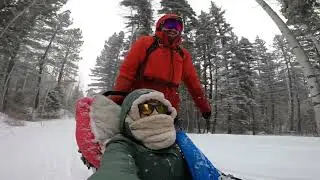 Mountain Paws Dogsledding in Pagosa Springs w Paulina