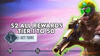 CODM SEASON 2 TIER 1 TO 50 ALL REWARDS S2 LEAKS 2023 COD MOBILE