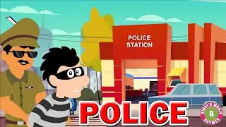 Police Song - India | Community Helper Nursery Rhymes for kids | Bindi's Music & Rhymes