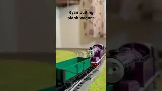 Ryan pulling plank wagons ￼￼