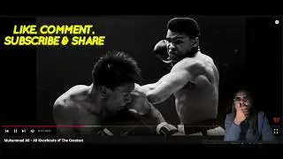 TRIZZY REACTS TO MOHHAMMED ALI'S KNOCKOUTS AND SPEED!!!! HE FLYING LIKE A BUTTERFLY!!!