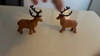 Lego extinct elk mating season 