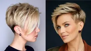 Golden Undercut Pixie Haircut Fashion 2025 | Pinterest Pixie Haircut | Boy Cut For Girls