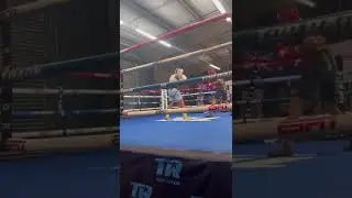 Tommy Gigliarano/ SPAR IN TOP RANK boxing gym !!!