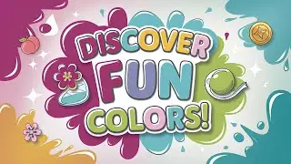 🎨 Learn Colors for Kids! Magenta, Cyan, Lime + More | Fun Color Mixing & Learning 🌈