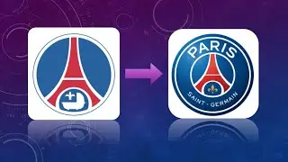 PSG Kit & Logo Evolution