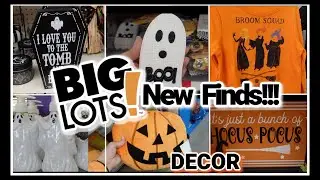 BIG LOTS SHOP WITH ME | New Finds at Big Lots | Browse with Me | New Halloween Decor at Big Lots