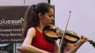P. I. Čajkovski: Violin concerto op. 35, 1. st. - Tetiana Lutsyk, violina / Bistrički ZVUKOLIK 2016.