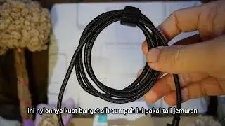 Unboxing perkabelan micro usb, lightning, type c dan ketiga tiganya