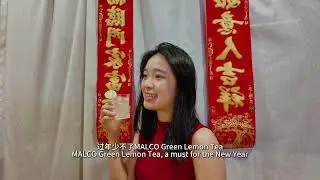 Chinese New Year Eating Too Much? Refresh with MALCO Green Lemon Tea 🍋