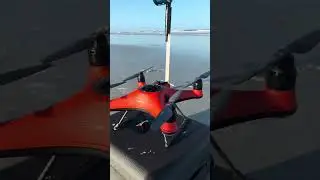 Trying out the fishing drone for the first time @Swellpro