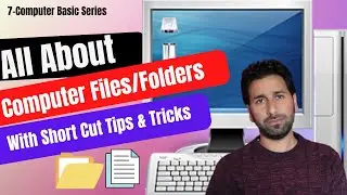 How to create rename delete and restore files and folders on computer| Computer Basics