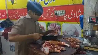 Hard Working Small Boy Super Fast Chicken Cutting Skills | Amazing Knife Skills | Cutting Skills