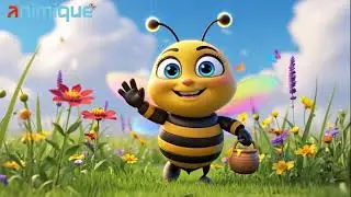 Buzz the Bee&rsquo;s Adventure 🐝 | How Bees Make Honey & Help Nature (Kids Animated Story) #animation