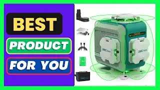 4D 16 Lines Self-leveling Laser Level DECTEAM 4 x 360&deg; Green