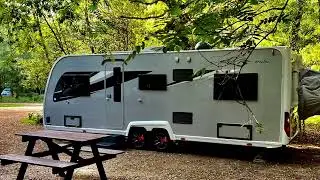 Setthorns Camping in the Forest site tour
