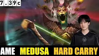 🤯AME [Medusa] HC 7.39C - DOTA 2 HIGHEST MMR MATCH#dota2   #dota2gameplay  #ame
