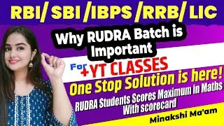 Complete Quant Strategy |IBPS PO Scorecard | RUDRA 3.0 Batch Complete Guidance | Minakshi Ma'am