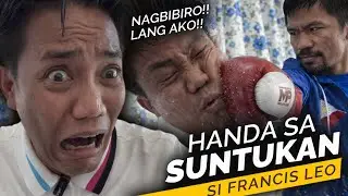 NATAKOT si Francis Leo sa laban nila ni Pacquiao! Kinabahan sa suntok si Francis Leo