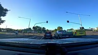 Driving to Trafalgar Victoria, Australia