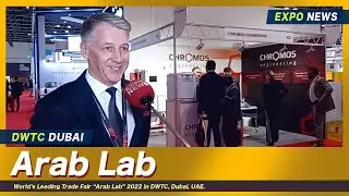 CHROMOS Engineering RUSSIA : SAPFIRA UAE : ARAB LAB 2022 DUBAI : Laboratory Equipment Manufacturer
