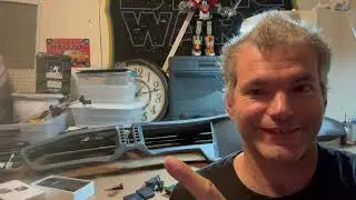 Reevie's Workshop: installing voice box overlay into 3/4 Knight Rider dash
