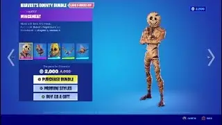 Fortnite Item Shop Harvests Bounty Bundle Is Back! [ March 13th, 2022 ]