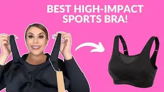 Обзор спортивного бюстгальтера Wingslove High Impact | Лучший спортивный бюстгальтер без косточек для максимальной поддержки!