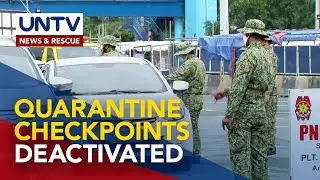 Quarantine checkpoints under Alert Level 1, deactivated