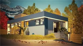 Small, Modern House Design with a Pool and basement parking || 9.5mx 18.5m🔥🔥