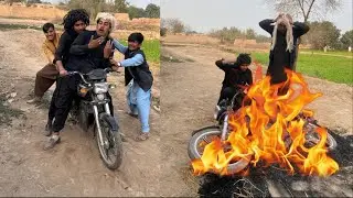 Hamza logon ne hamari bike Jala di 😔Ham badla jarur lenge😡😡