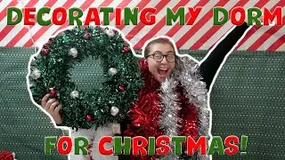 DECORATING MY ROOM FOR CHRISTMAS | LAUR YOLO VLOGMAS