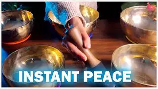 Deep Theta Sleep Meditation | Singing Bowl Sounds | Himalayan Vibration