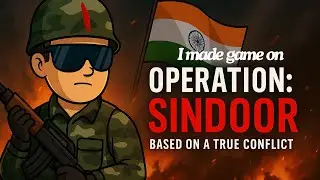 I Made Operation Sindoor Game | Tribute to Indian Army (Unity Game Breakdown)