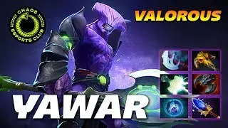 YawaR VALOROUS Faceless Void - Dota 2 Pro Gameplay