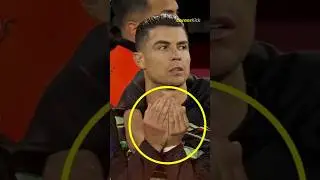Why does Ronaldo pray like Lamine Yamal even though he is a Christian? 🤔🤔