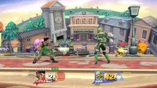 Little mac vs Sheik KO kid
