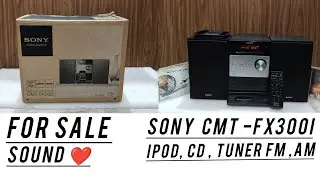 SONY CMT-FX300i #forsale #sony #cds #ipods