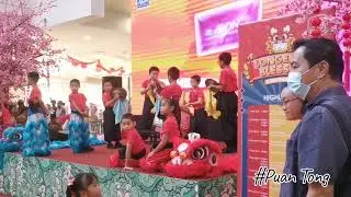 Lion Dance Kids #shingAnn #Aeon #performance #kids #drummer