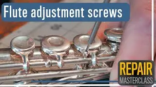 Flute adjustment screws
