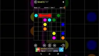 Flow free ( regular pack 7 by 7 ) levels 6-11