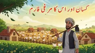 Kisan Aur Us Ka Murghi Farm | Hindi Moral Stories | Urdu Stories #animalsstories #kisan