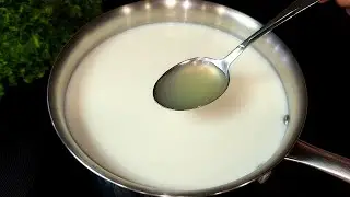 Просто положите лимон в молоко! Я больше не покупаю в магазинах Сделай сам!