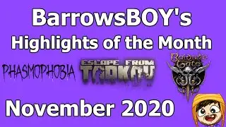 BarrowsBOY's Best of November - Twitch Highlights