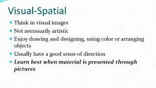 Multiple Intelligences PowerPoint 1