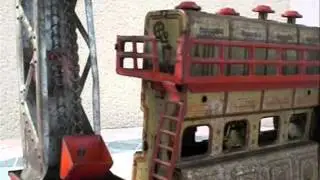 OROBR 1920&rsquo;s Antique German Mining Dredge Excavator Wind Up Tin Toy