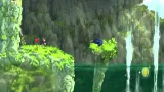 Rayman origins playthrough: Jiberish Jungle: Geyser Blowout