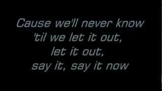The Afters- Say it now